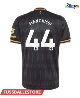 Günstige Aston Villa Johan Manzambi #44 Auswärtstrikot 2026-27 Kurzarm
